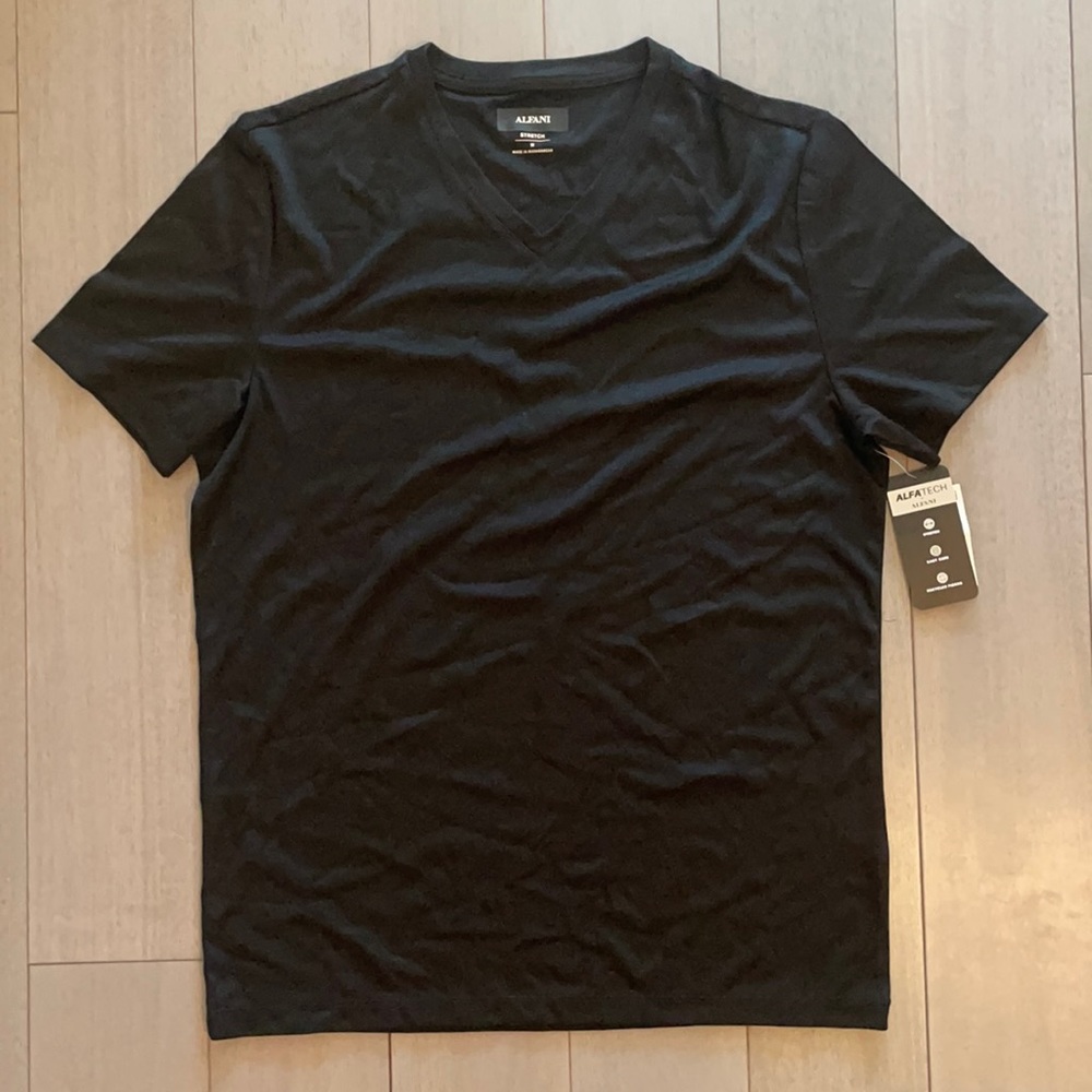 Medium Alfani Stretch Vneck Tshirt
